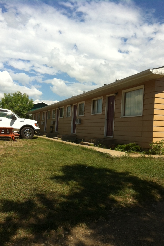 Hardisty Motel Exterior foto
